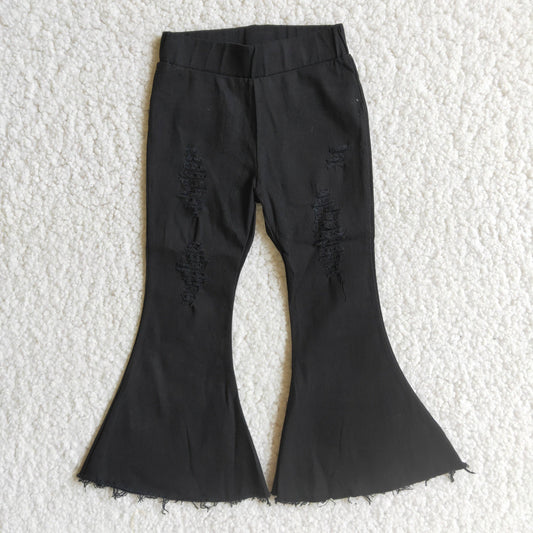 Girl Black denim pants