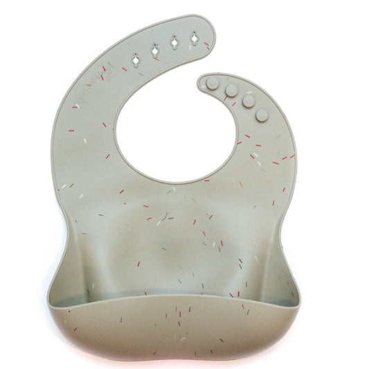 Silicone Bib : Sprinkle Collection