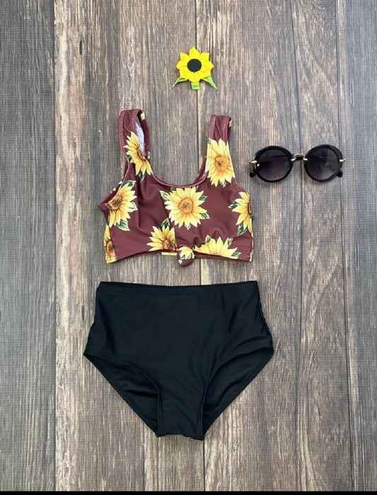 Sunflower High Waist Bikini